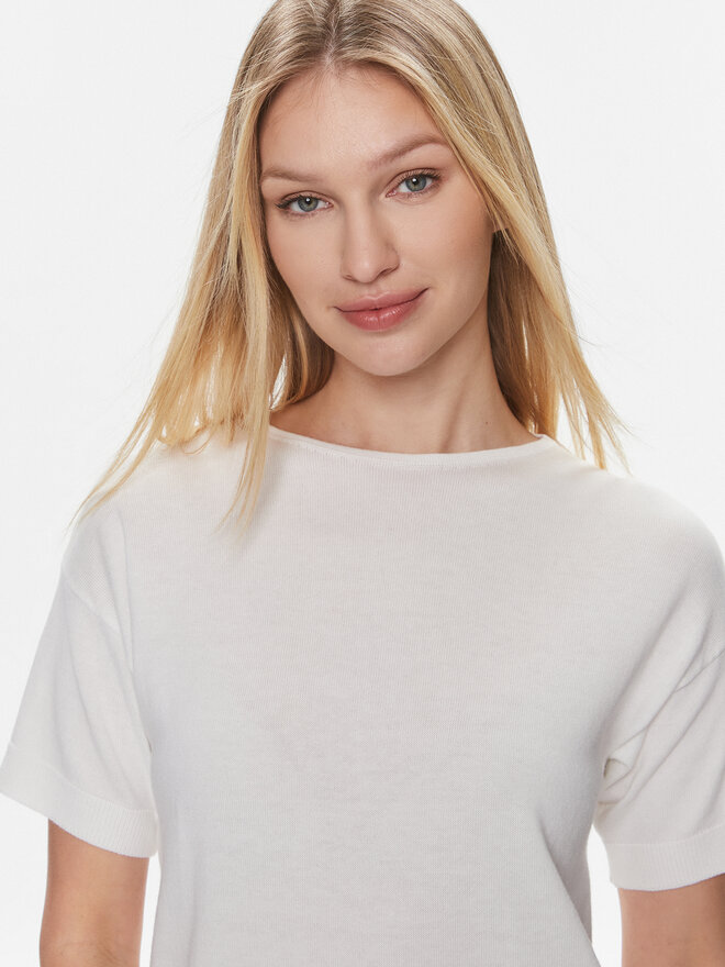 United Colors Of Benetton United Colors Of Benetton Marškinėliai 103CD102M Balta Regular Fit