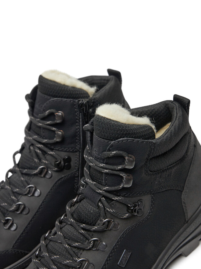 Rieker Schnürschuhe Rieker F5410-00 Schwarz