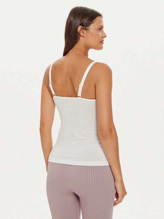 BOSS Boss Top 50515379 Weiß Regular Fit