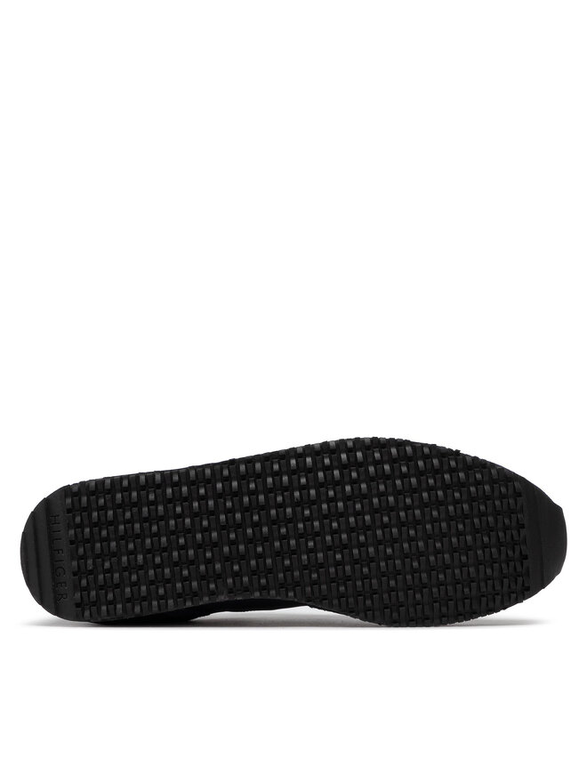 Tommy Hilfiger Αθλητικά Tommy Hilfiger Iconic Leather Suede Mix Runner FM0FM00924 Σκούρο μπλε