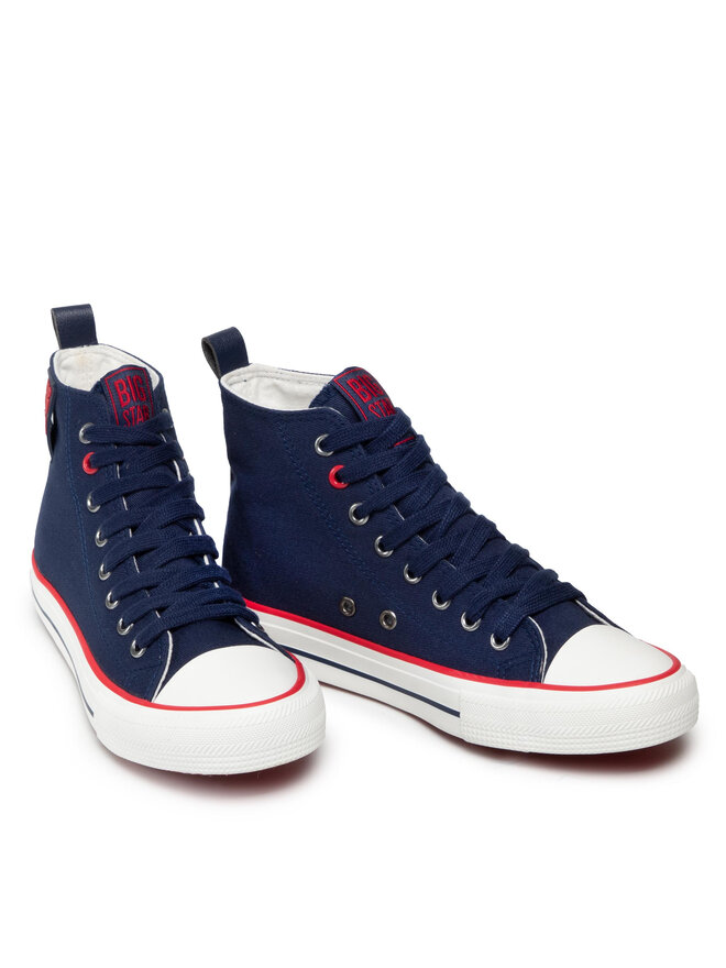 Big Star Shoes Trampki Big Star Shoes JJ274125 Granatowy
