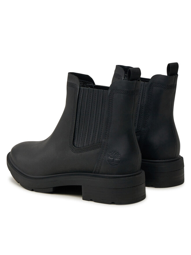 Timberland Kotníková obuv s elastickým prvkem Timberland TB0A2PBBW021 Černá