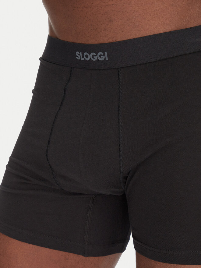 Sloggi Sloggi 2er-Set Boxershorts 10222372 Schwarz