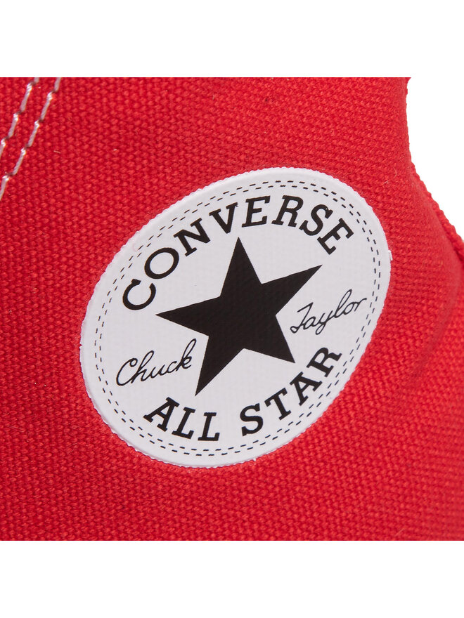 Sneakers aus Stoff Converse Ctas Hi 167069C Rot eschuhe