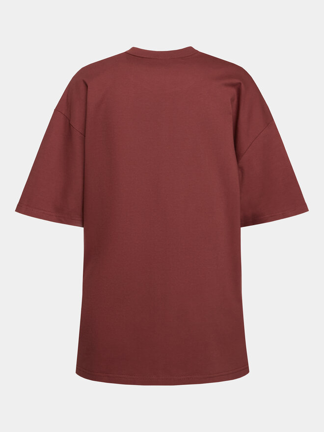2005 2005 Majica Unisex Hot Moms Tee Rjava Relaxed Fit