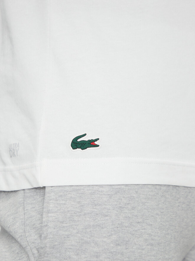Lacoste Lacoste Marškinėliai TH8916 Balta Regular Fit