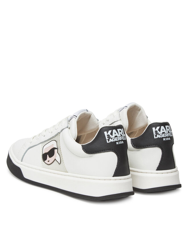 Karl Lagerfeld Kids Сникърси Karl Lagerfeld Kids Z30380 M Бял