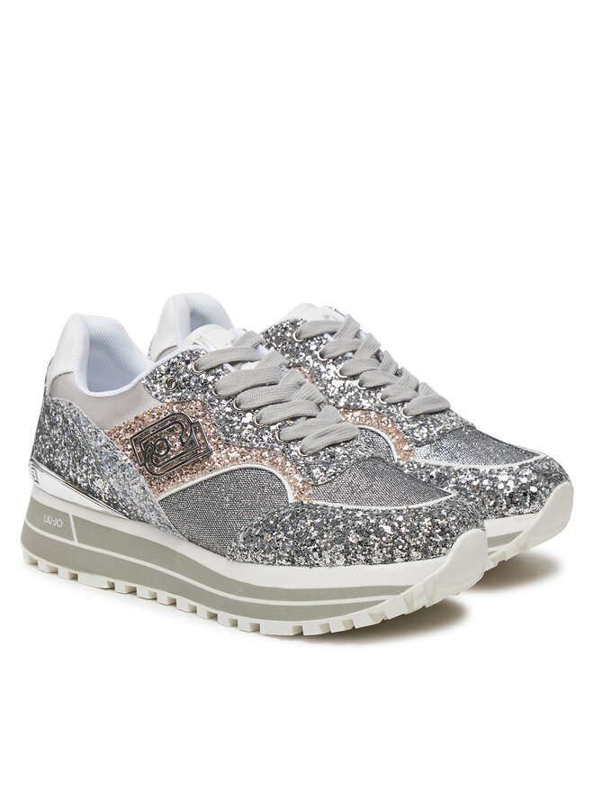 Liu Jo Sneakersy Liu Jo BA5015 TX007 Srebrny