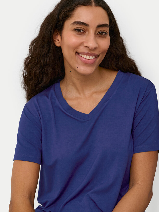 Kaffe Kaffe T-Shirt 10508581 Blau Regular Fit