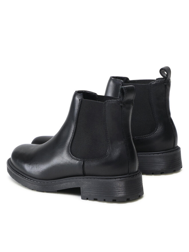 Clarks Μποτάκια με λάστιχο Clarks Orinoco2 Lane 261636194 Μαύρο
