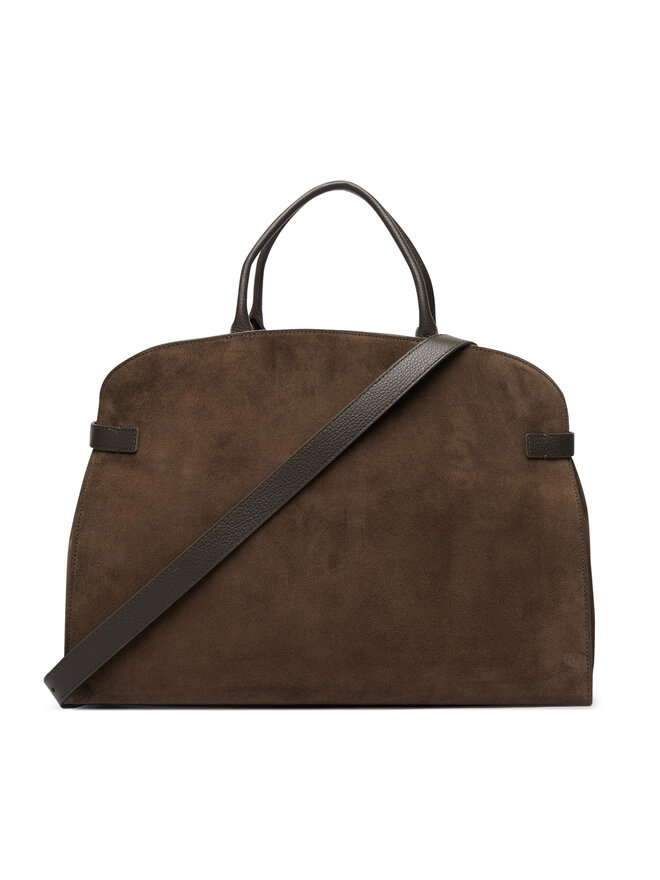 Coccinelle Handtasche Coccinelle TLB Coccinellesabine Suede Bi E1 TLB 18 01 01 Khakifarben