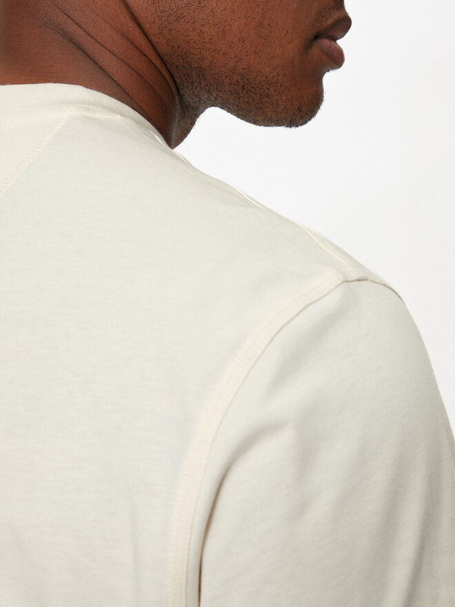 adidas adidas T-Shirt Trefoil Essentials IZ2102 Écru Regular Fit