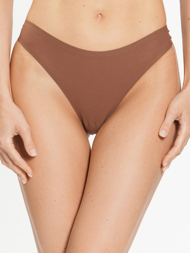 Chantelle Chantelle Στρίνγκ Soft Stretch C26490 Καφέ