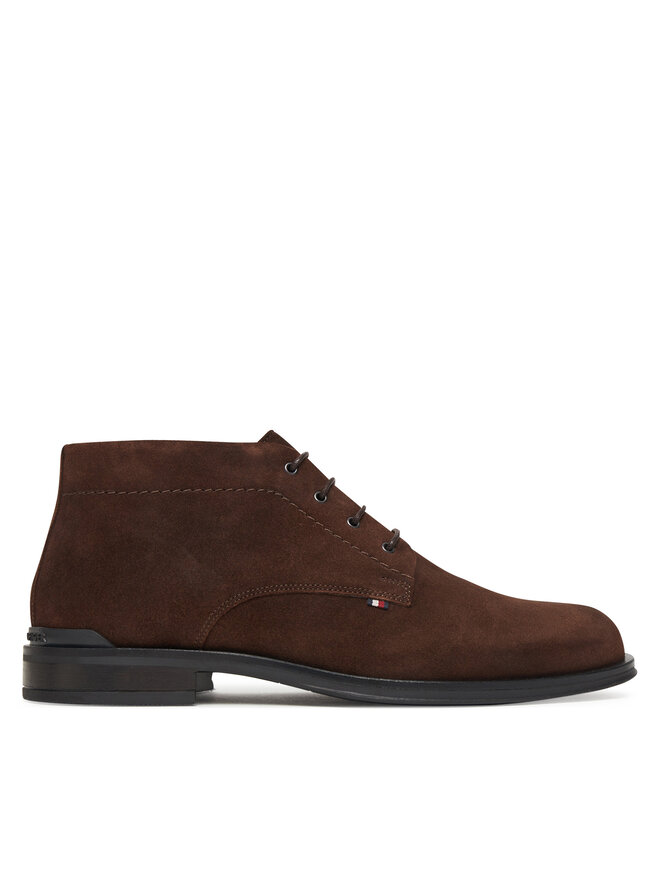 Tommy Hilfiger Μποτίνια Tommy Hilfiger Corporate FM0FM05579 Καφέ