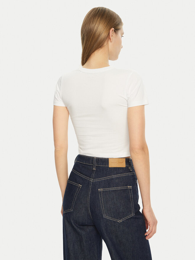 Guess Jeans Guess Jeans Camiseta W5RI59 J1314 Blanco Regular Fit