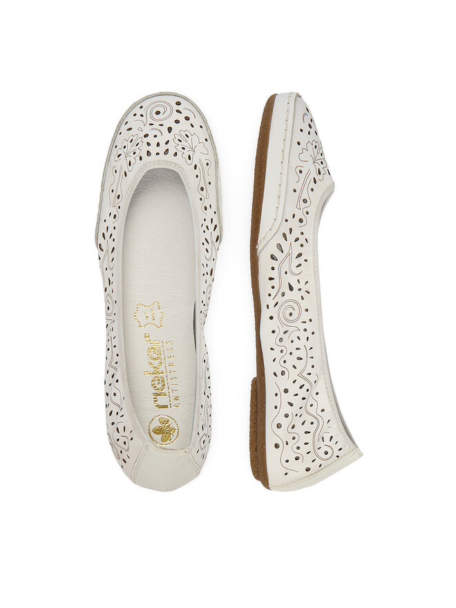 Rieker Ballerinas Rieker CEO-41460-80 Weiß