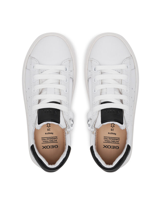 Geox Sneakersy Geox J Nashik J45ECA 085RI C0404 S Biela