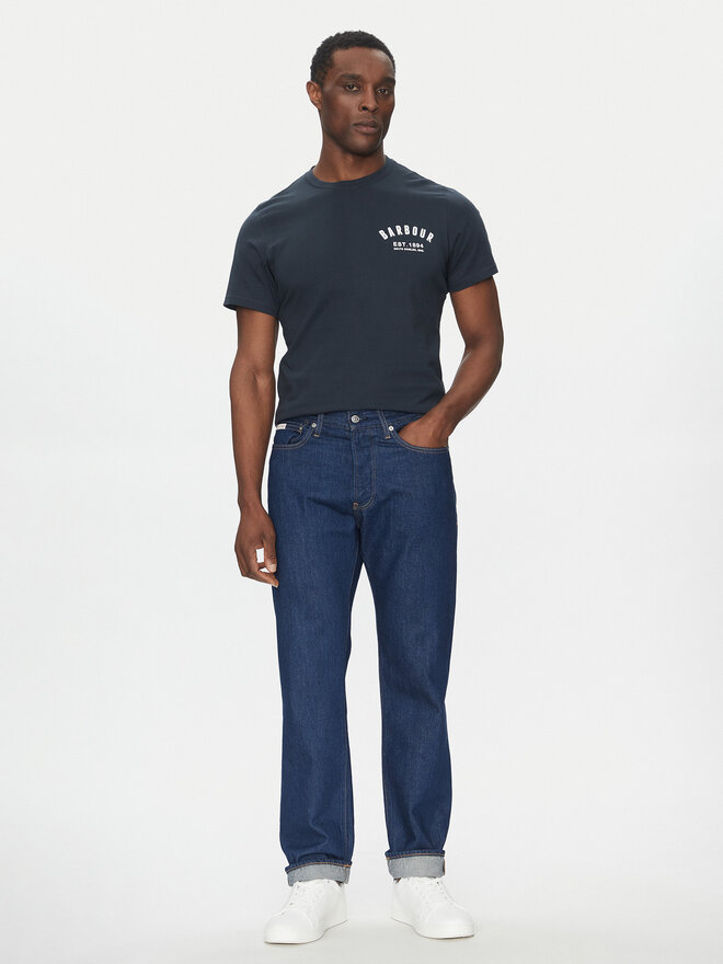 Barbour Barbour Póló Preppy MTS0502NY31 Sötétkék Tailored Fit