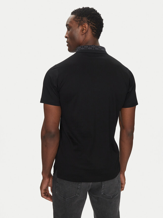 KARL LAGERFELD KARL LAGERFELD Polo 745001 552200 Μαύρο Slim Fit