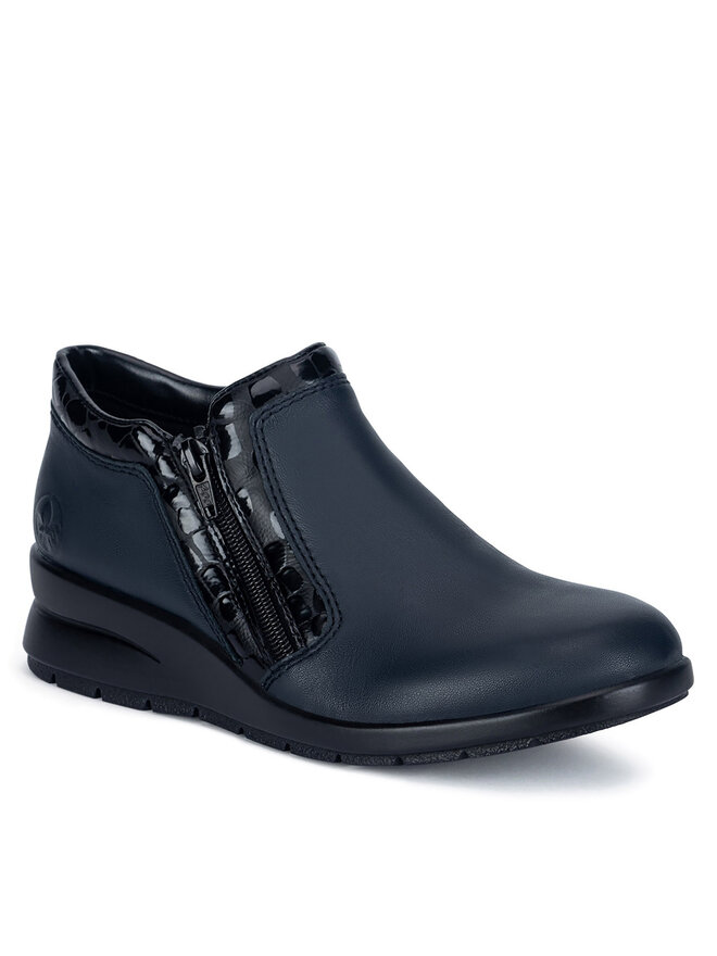 Rieker Halbschuhe Rieker L4883-14 Dunkelblau