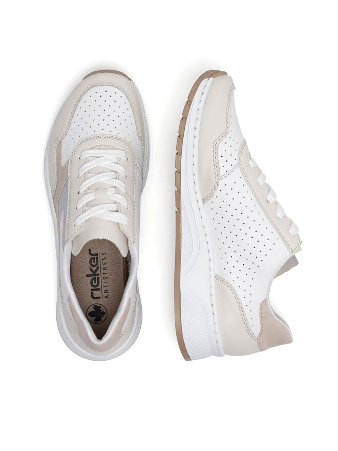 Rieker Sneakers Rieker N6505-80 Weiß