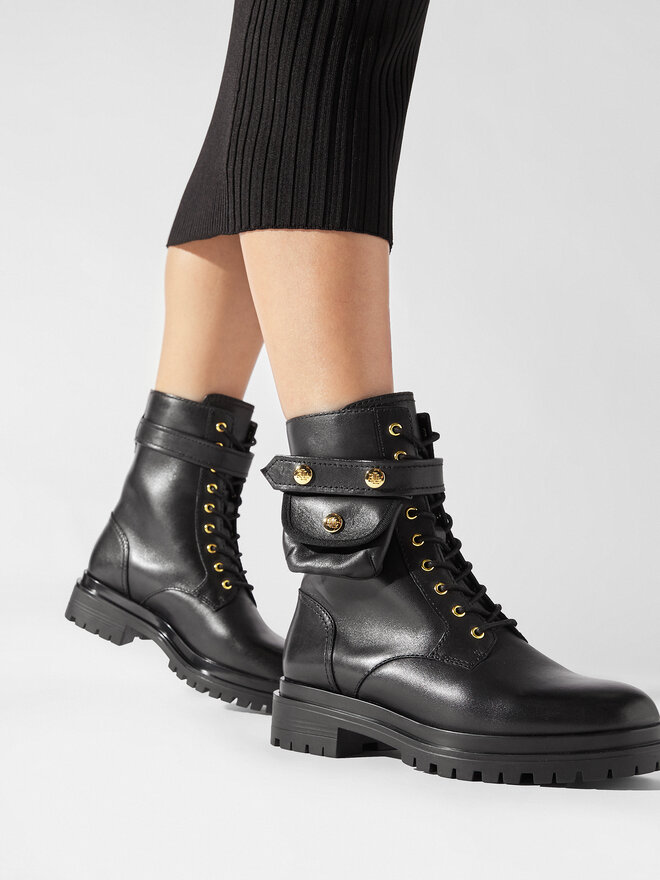 LAUREN RALPH LAUREN Planinarske cipele Lauren Ralph Lauren 802916475001 Crna