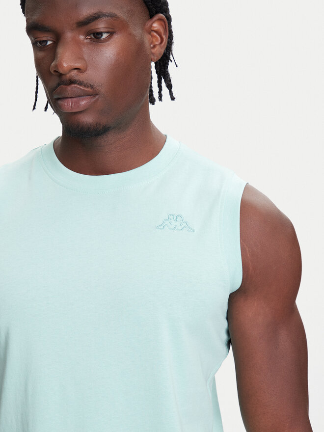 Kappa Kappa Trikó Logo Corpo Cadwal 303HZB0 Zöld Regular Fit
