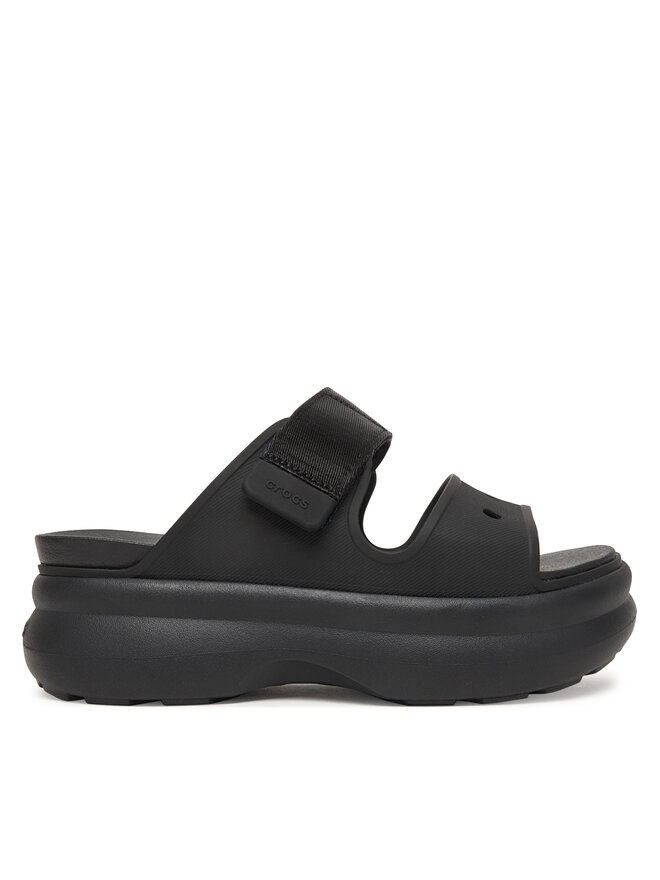 Crocs Pantoletten Crocs Soho Two Strap Sandal 212861 Schwarz