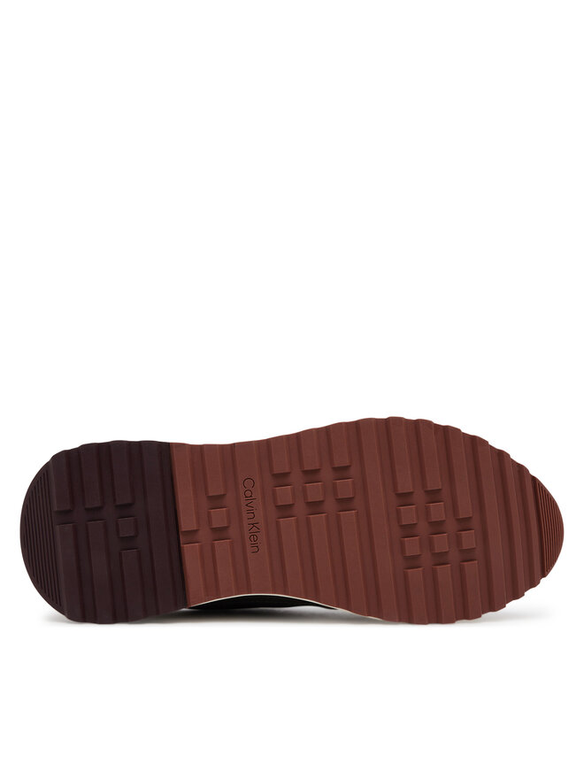 Calvin Klein Αθλητικά Calvin Klein Low Top Lace Up Repreve Mix HM0HM01714 Καφέ