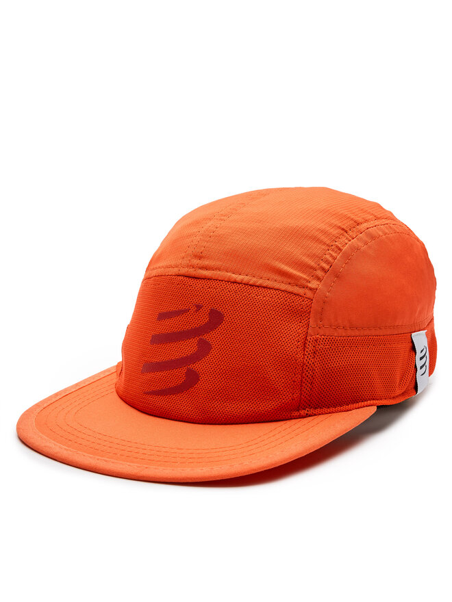 Compressport Cappellino Compressport 5 Panel Light Cap CU00097B Rosso