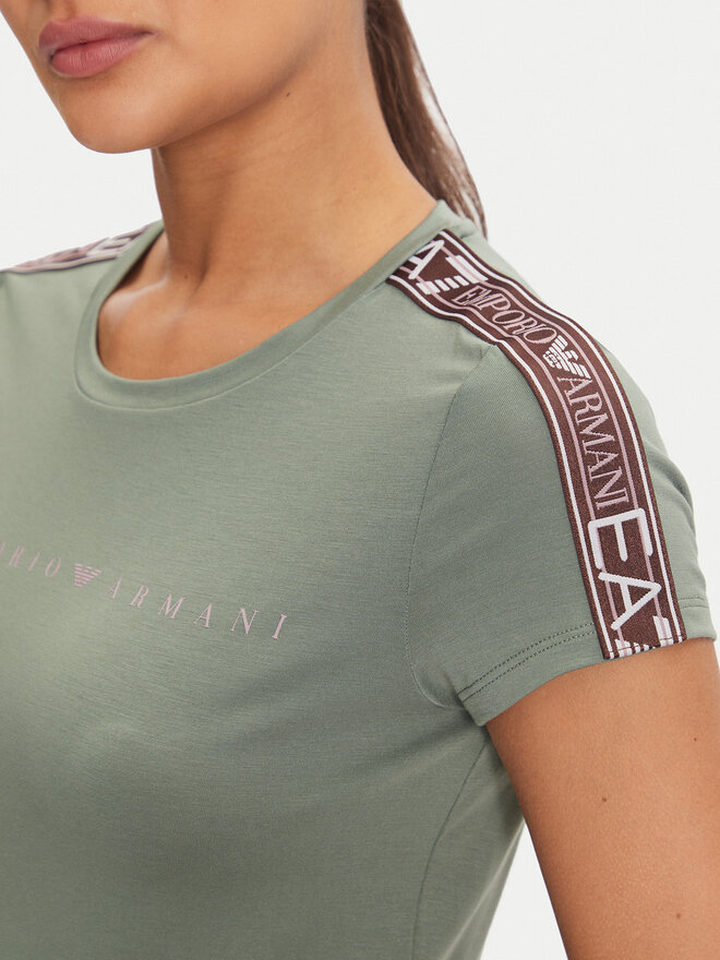 EA7 Emporio Armani EA7 Emporio Armani T-Shirt 6DTT03 TJKUZ 1898 Grün Regular Fit