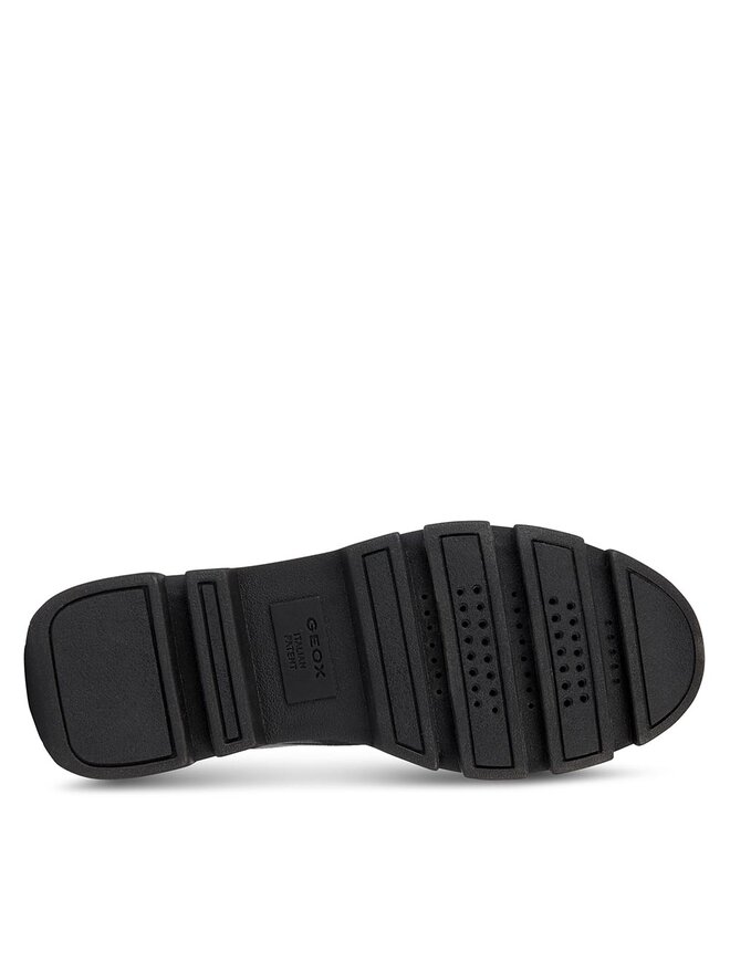 Geox Polokozačky Geox D Vilde D36UAB 00085 C9999 Černá