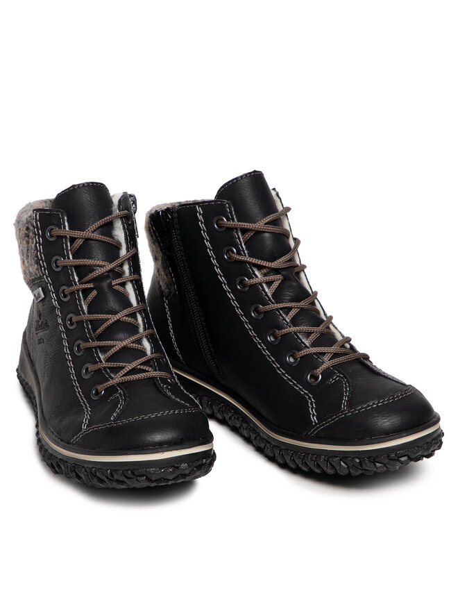 Rieker Боти Rieker Z4243-01 Черен