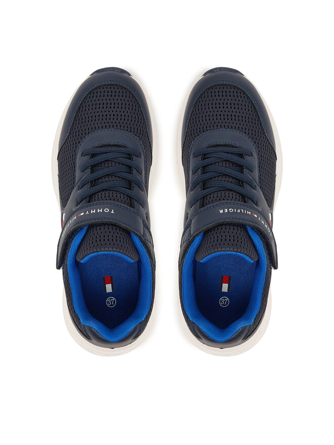 Tommy Hilfiger Sneakers Tommy Hilfiger Low Cut Lace-Up T3X9-34378-1697 D Dunkelblau