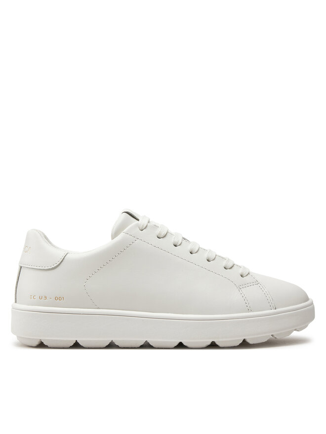 Geox Sneakersy Geox D Spherica Ecub-1 D45WEB 00085 C1000 Biela