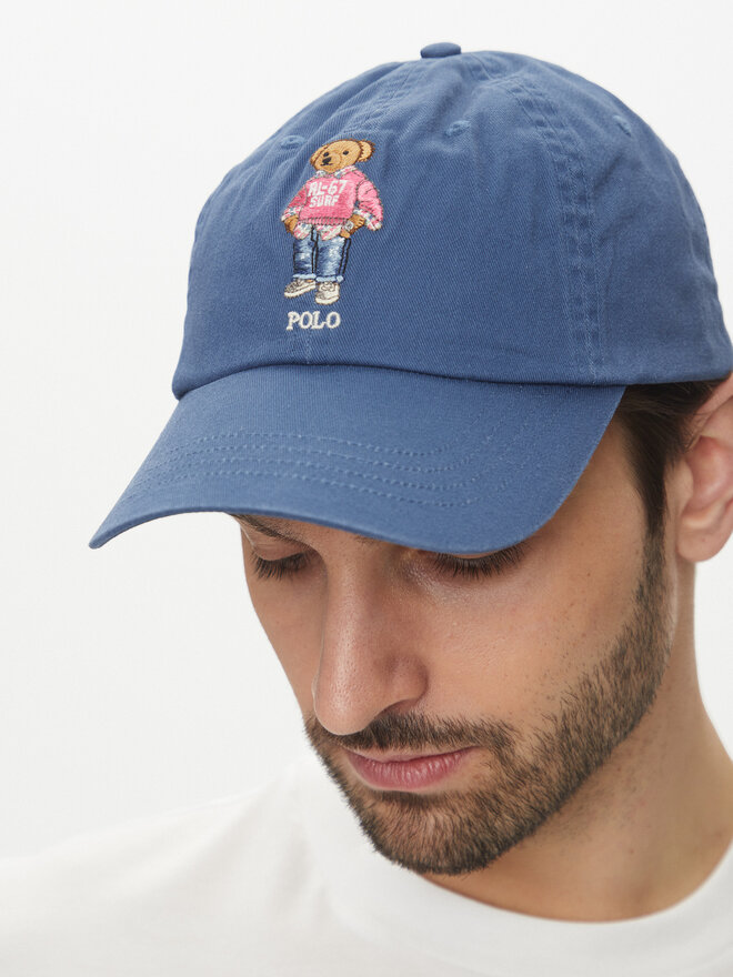 Polo Ralph Lauren Καπέλο Jockey Polo Ralph Lauren 710963777001 Μπλε