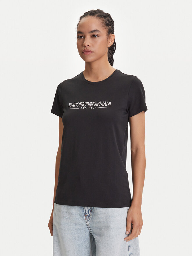 Emporio Armani Underwear Emporio Armani Underwear T-Shirt EW000408 AF10881 UC001 Μαύρο Regular Fit