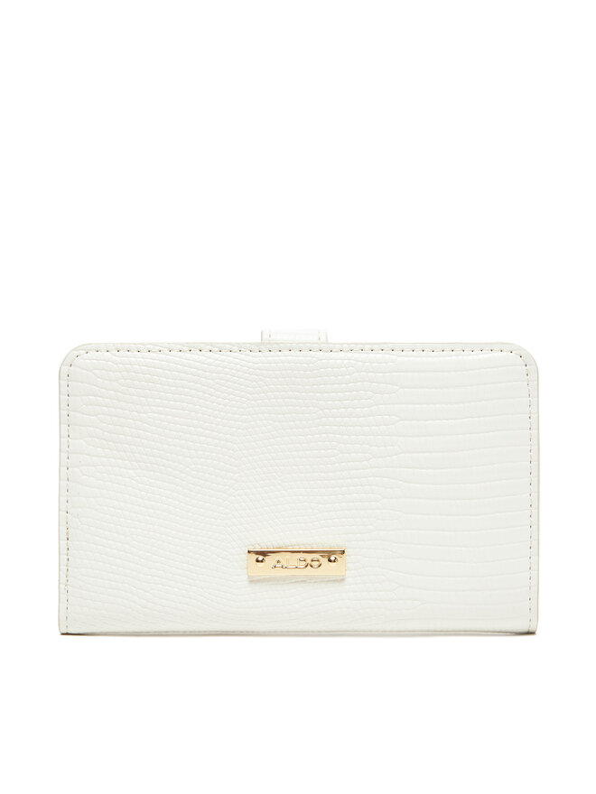 Aldo Голям дамски портфейл Aldo Sandgate 13989488 Бял