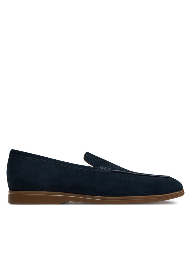Geox navy loafers store