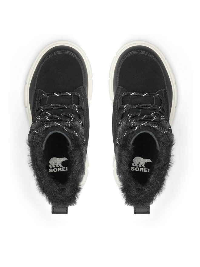 Sorel Μπότες Χιονιού Sorel Explorer™III Lace Wp 2088512010 Μαύρο