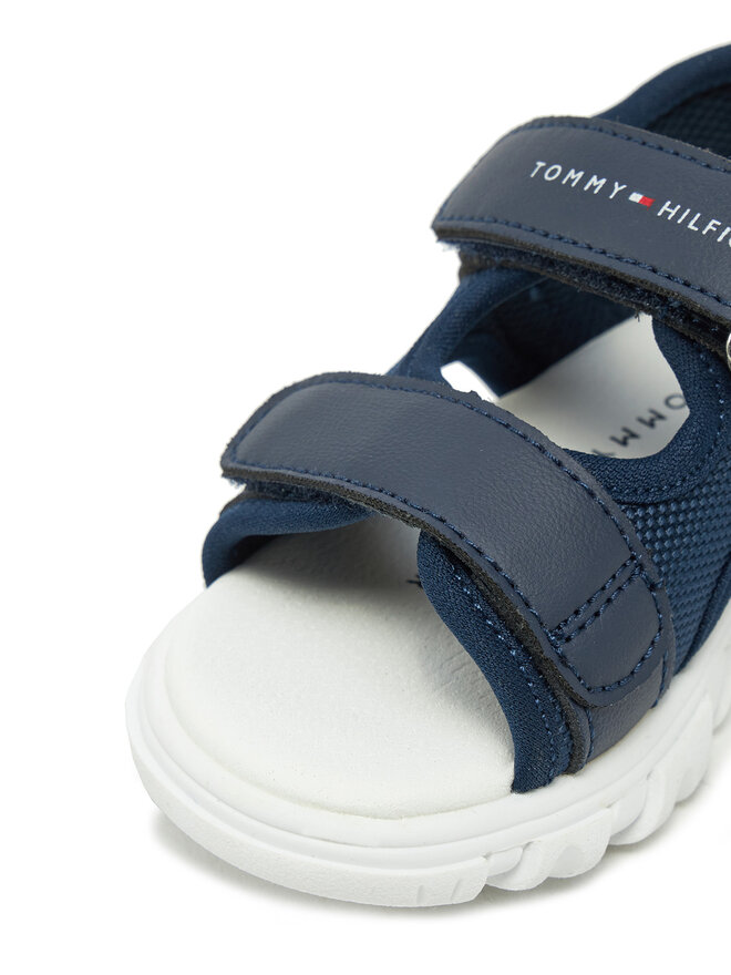 Tommy Hilfiger Sandalen Tommy Hilfiger Velcro Sandal T1B2-33898-1591 M Dunkelblau