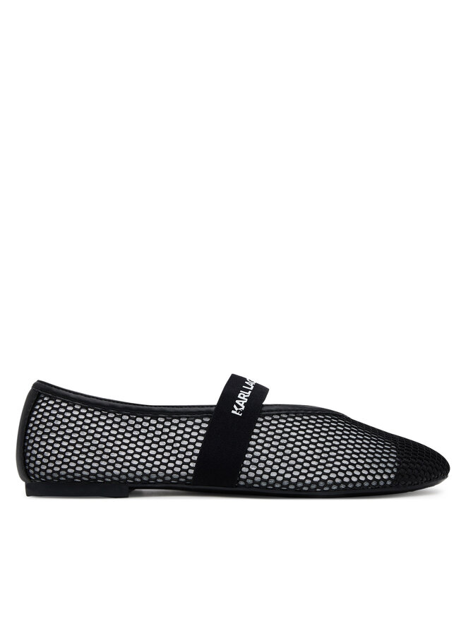 KARL LAGERFELD Baleriny KARL LAGERFELD KL40125 Czarny