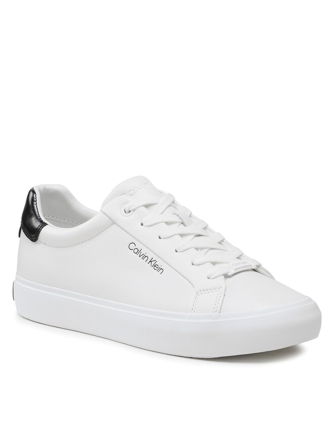 Calvin Klein Sneakersy Calvin Klein Vulc Lace Up HW0HW01681 Biały