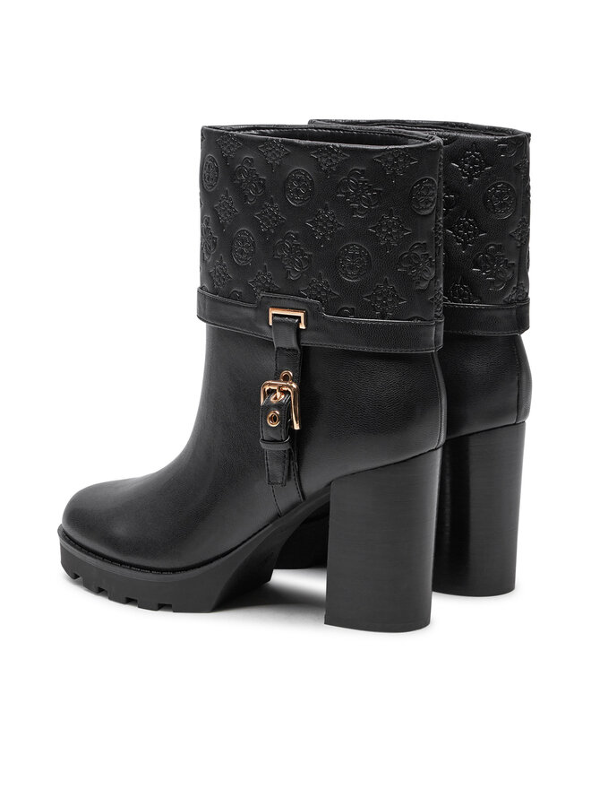 Guess Μποτάκια Guess Neadla FLFNEA FAL10 Μαύρο