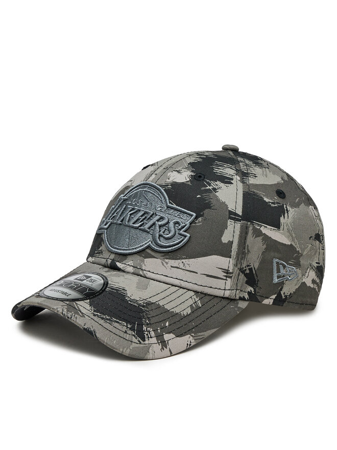 New Era Cepure ar nagu New Era Painted Aop 940 Lakers 60364483 Pelēks