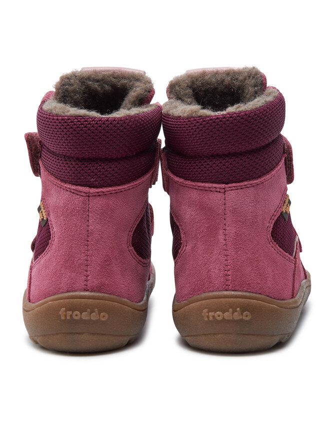 Froddo Чоботи Froddo Barefoot Tex Winter G3160233-5 M Рожевий