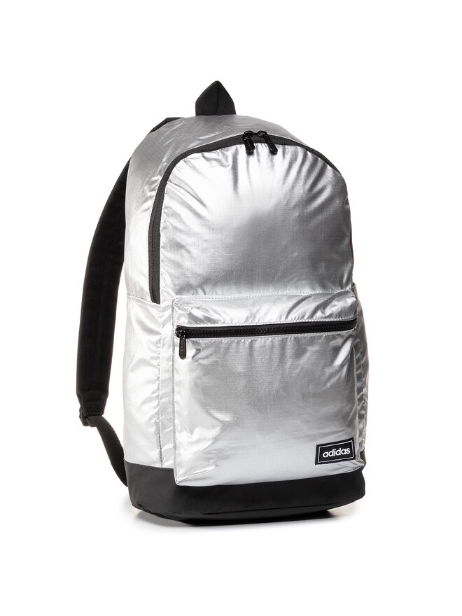 Mochila adidas plateada discount