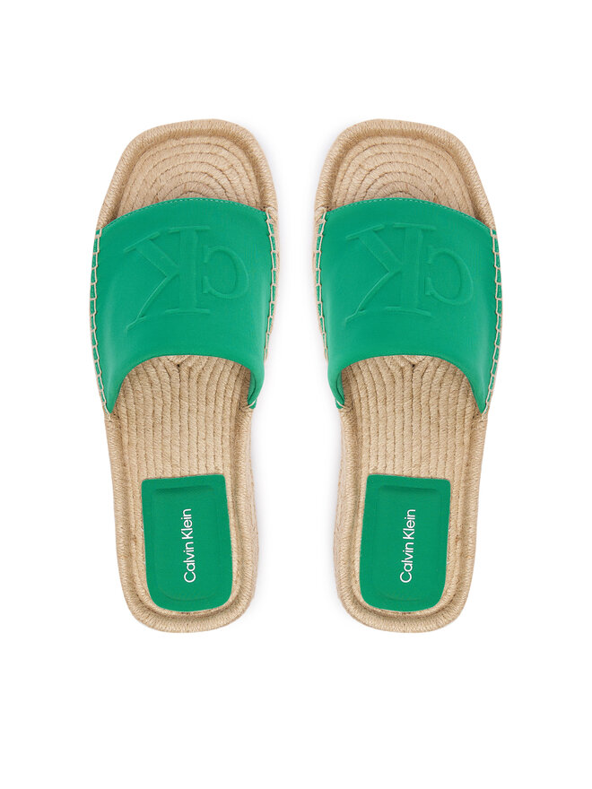 Calvin Klein Espadrilles Calvin Klein Ebeth HW0HW02894 Grün