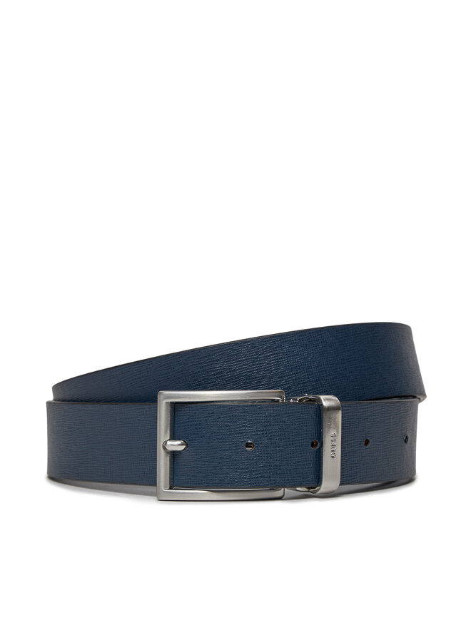 Guess Ζώνη Ανδρική Guess BM7541 LEA35 Σκούρο μπλε