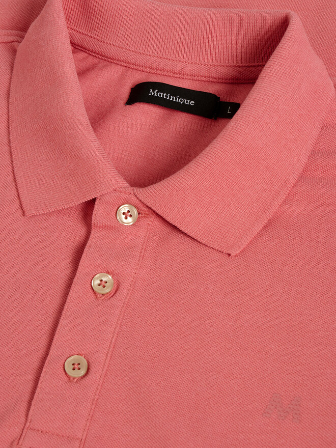 Matinique Matinique Poloshirt 30206461 Korallenfarben Regular Fit